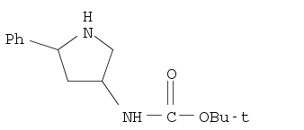 tert-butyl 5-phenylpyrrolidin-3-ylcarbamate